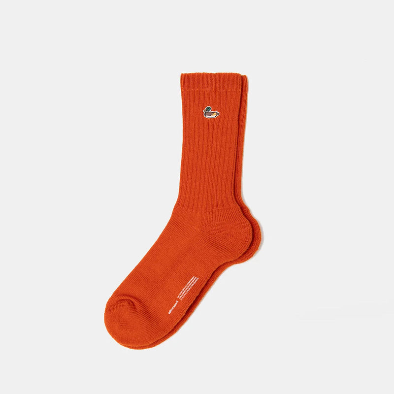 Duck Socks plain orange