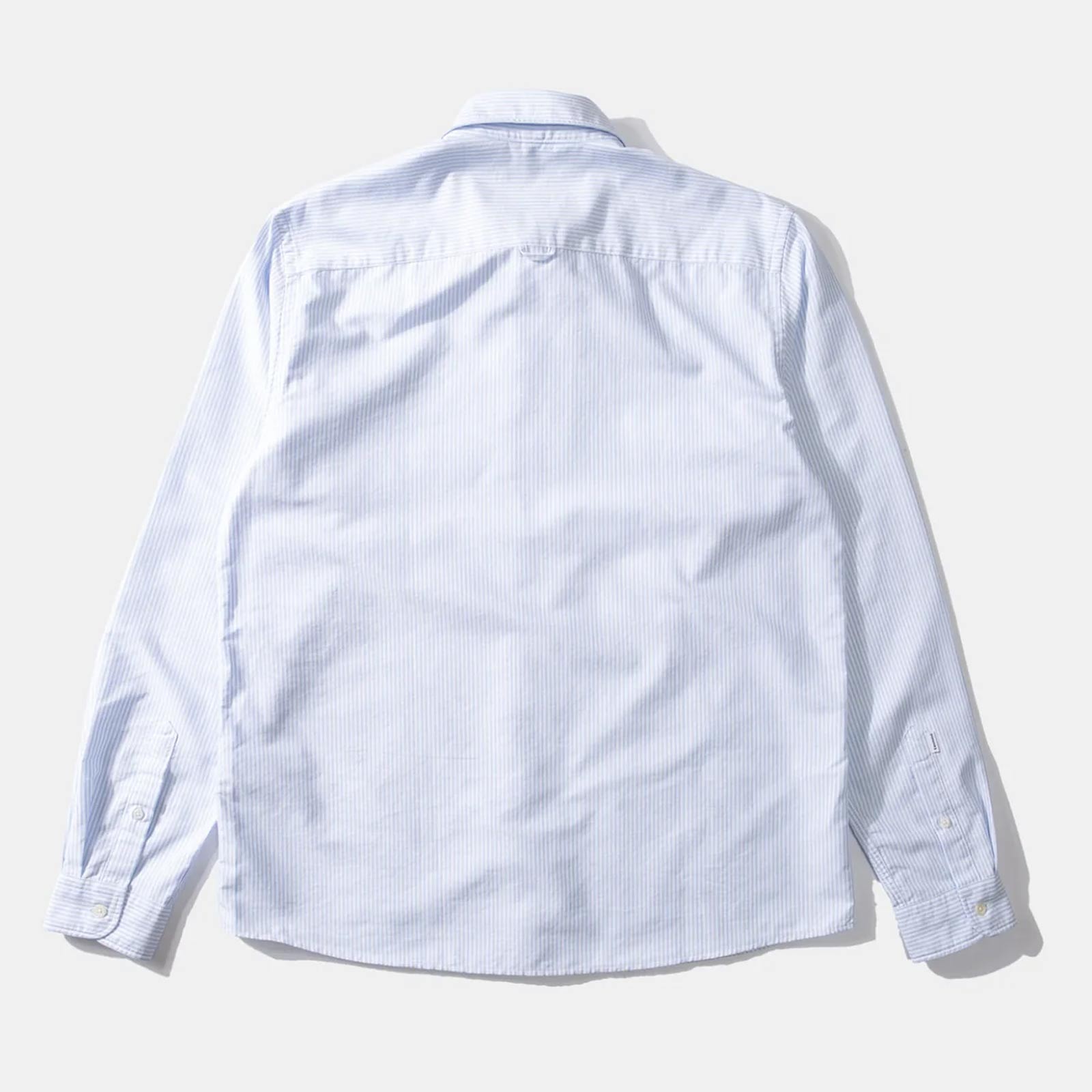 Duck Striped Shirt plain light blue Edmmond Studios