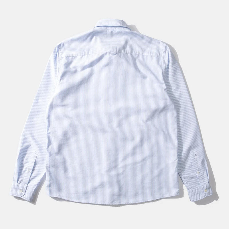 Duck Striped Shirt plain light blue Edmmond Studios