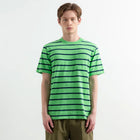 Flame Stripes T-Shirt plain green Edmmond Studios