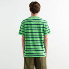Flame Stripes T-Shirt plain green Edmmond Studios