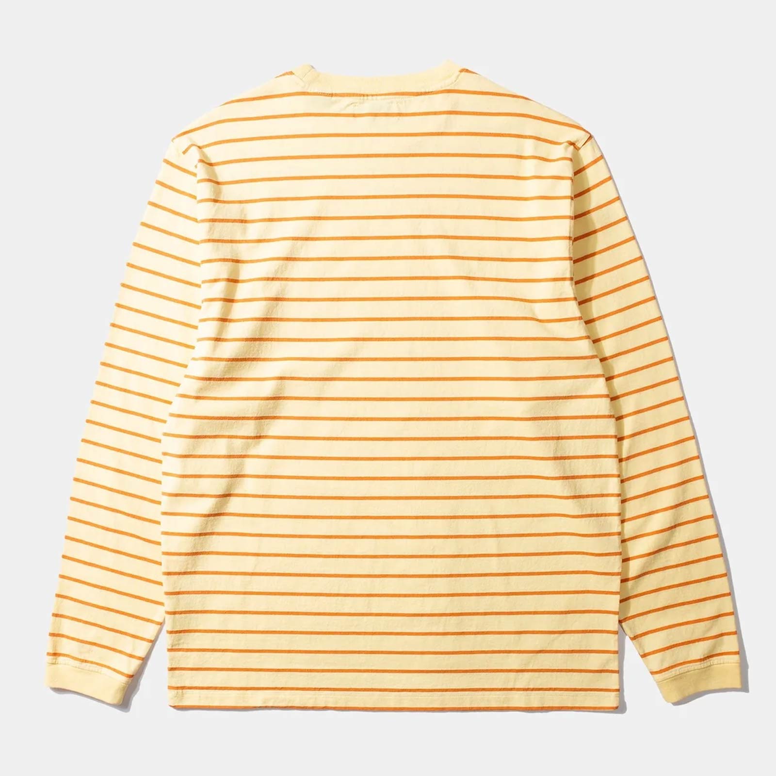 Mini Logo Stripes LS plain light yellow