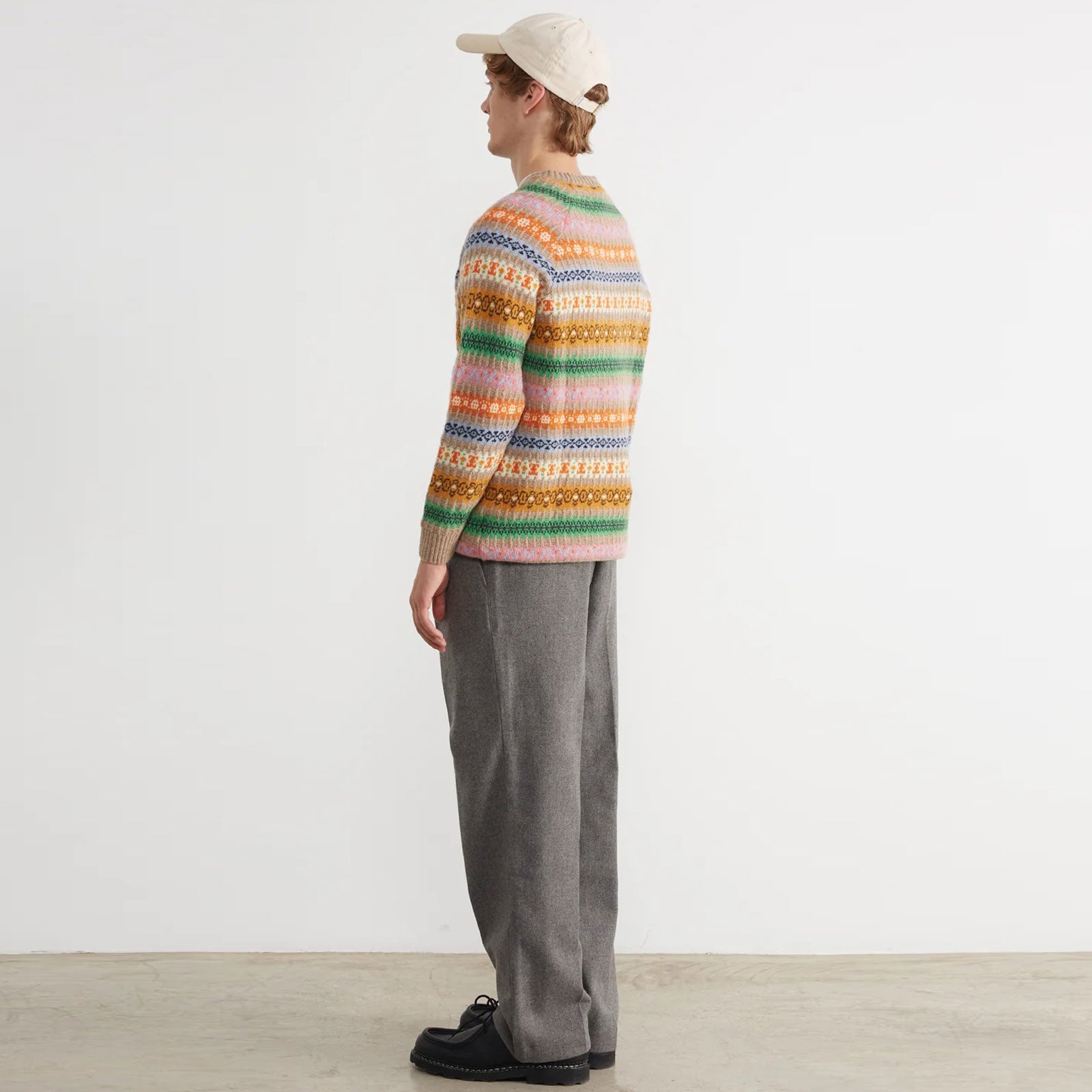 Multi Stripes Jumper taupe