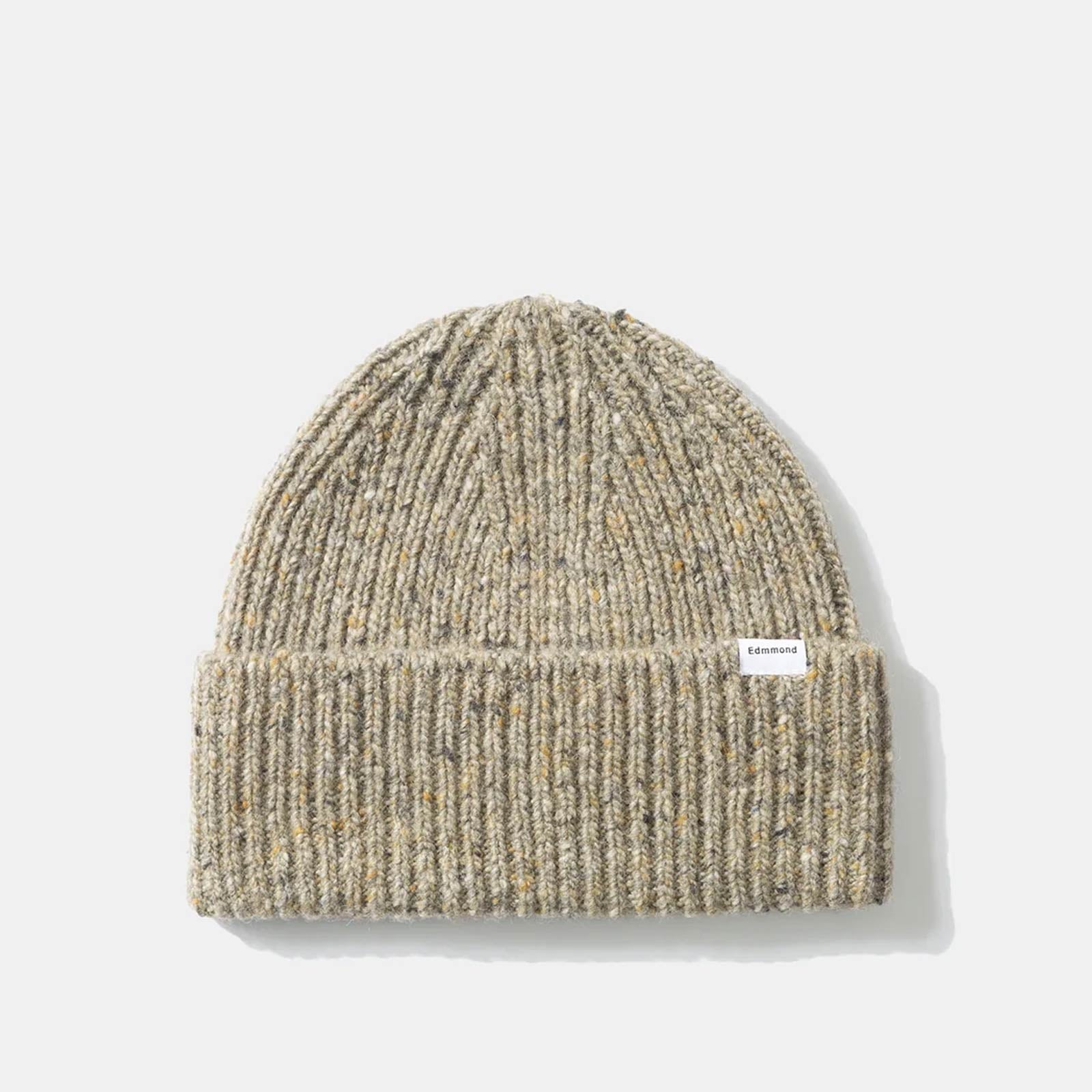 Paris Beanie plain taupe Edmmond Studios