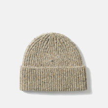 Paris Beanie plain taupe Edmmond Studios