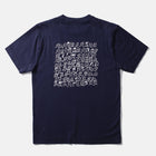 People Tee plain navy