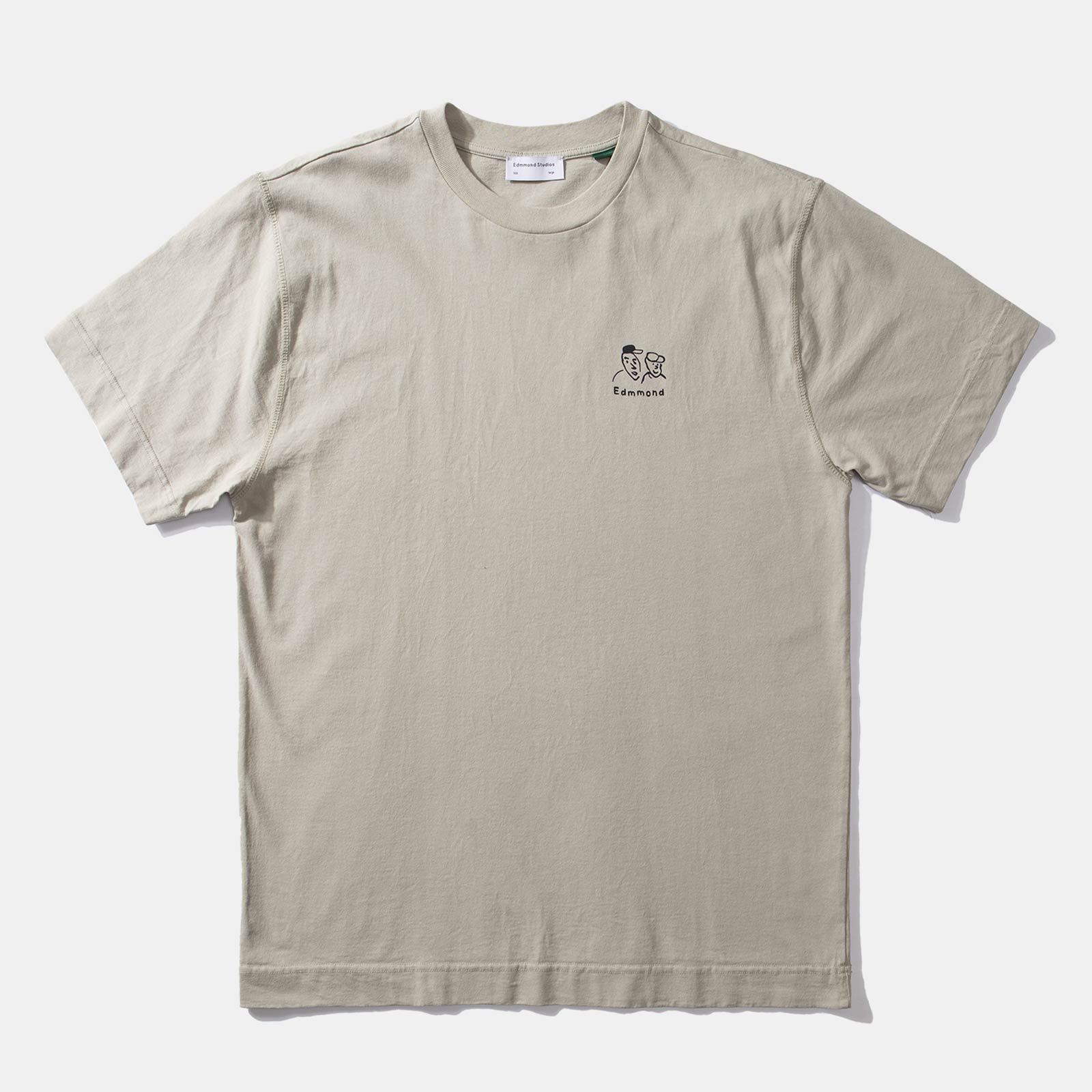 People Tee plain taupe