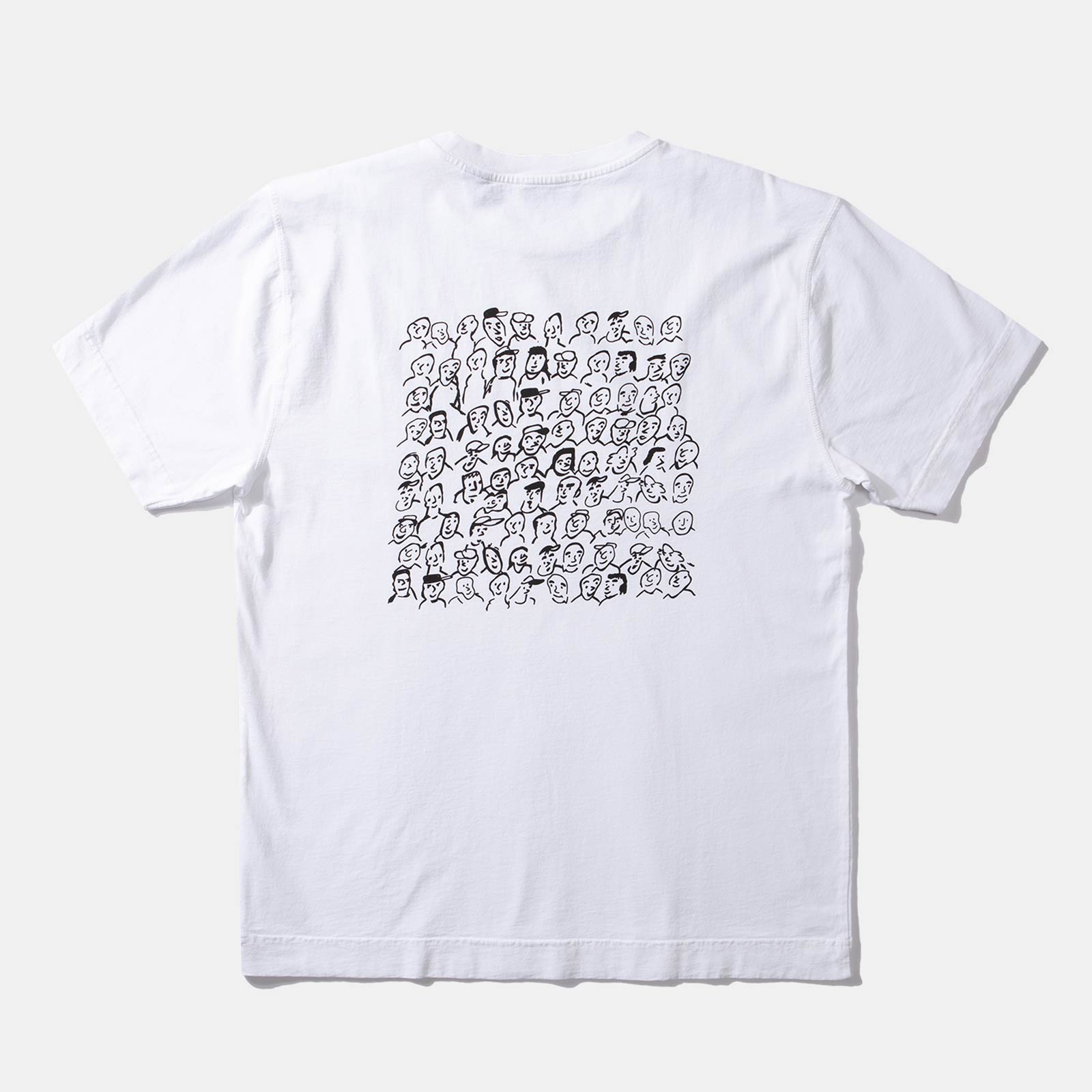 People Tee plain white