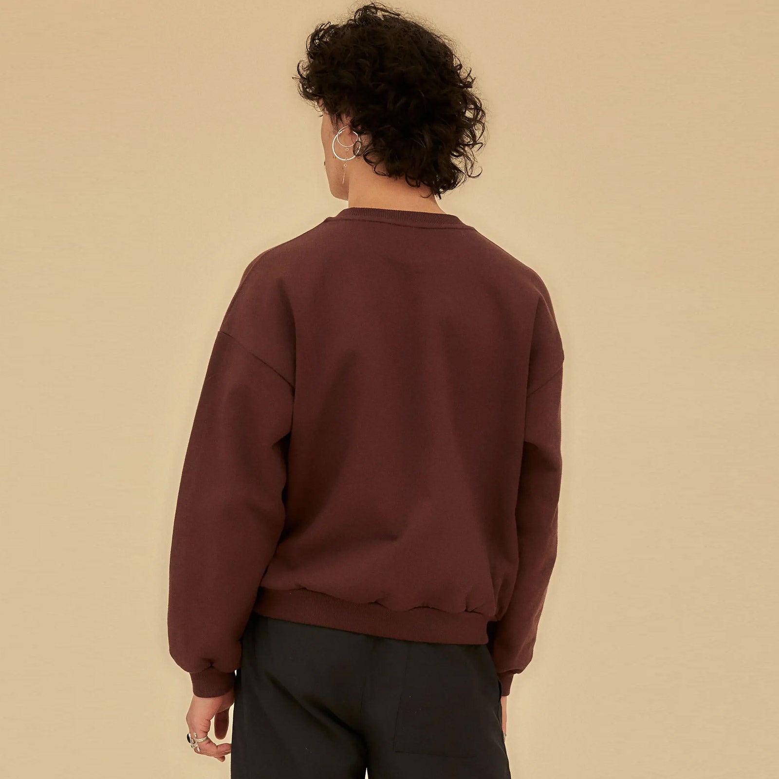 EDO Organic Crewneck plum wood