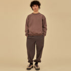 EDO Organic Crewneck smokey fig