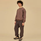 EDO Organic Crewneck smokey fig