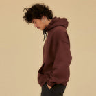 EDO Organic Hoodie plum wood