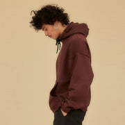 EDO Organic Hoodie plum wood