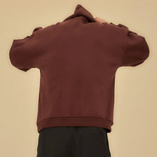 EDO Organic Hoodie plum wood
