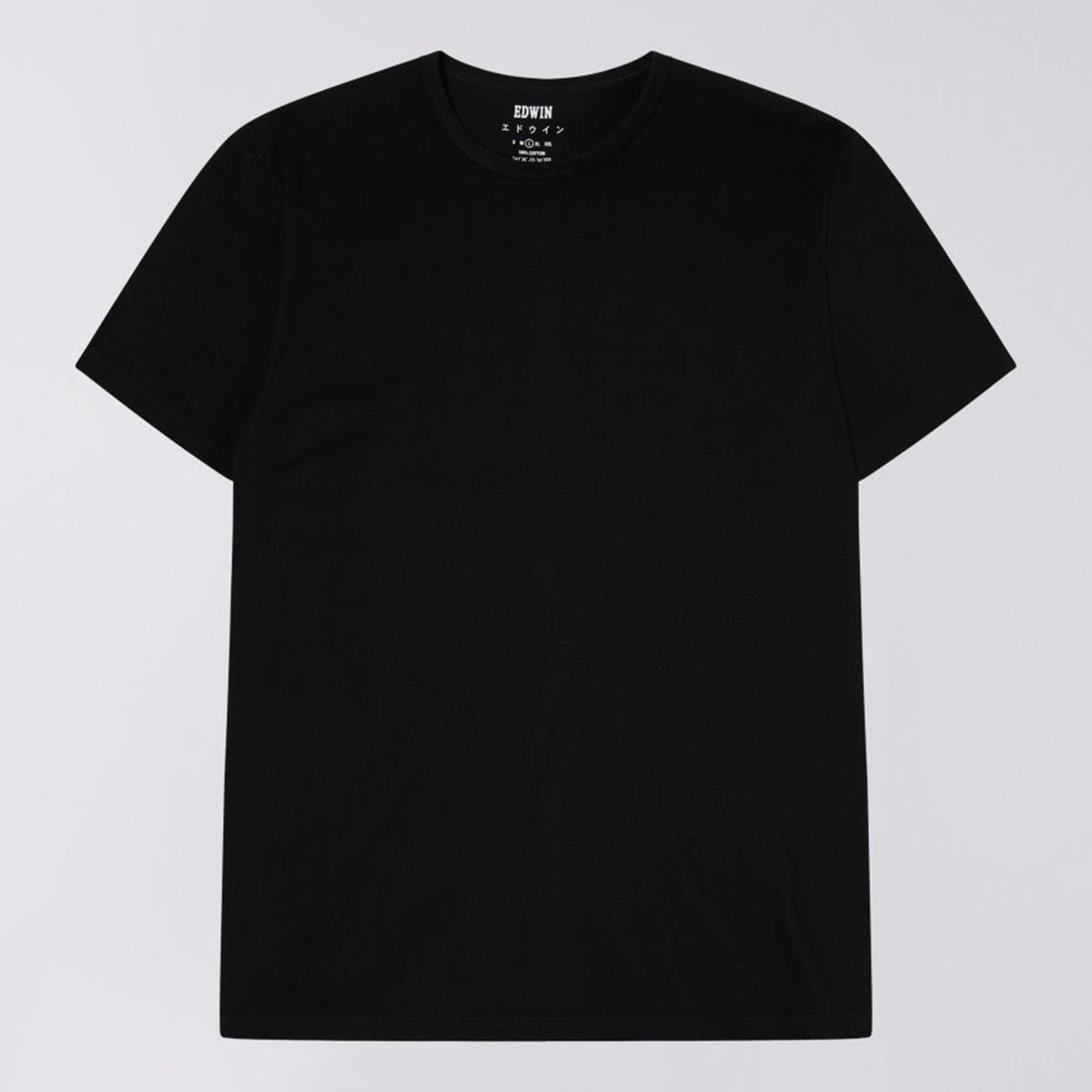 Double Pack SS Tee black