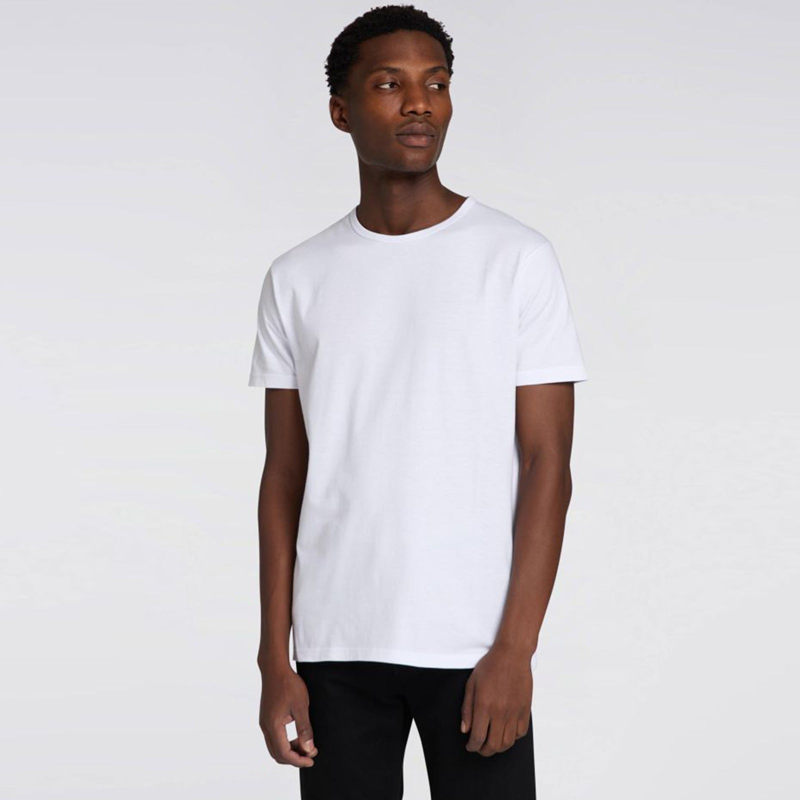 Double Pack SS Tee white