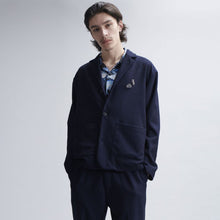 Edison Blazer Bouclé Cloth dark navy