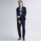 Edison Blazer Bouclé Cloth dark navy