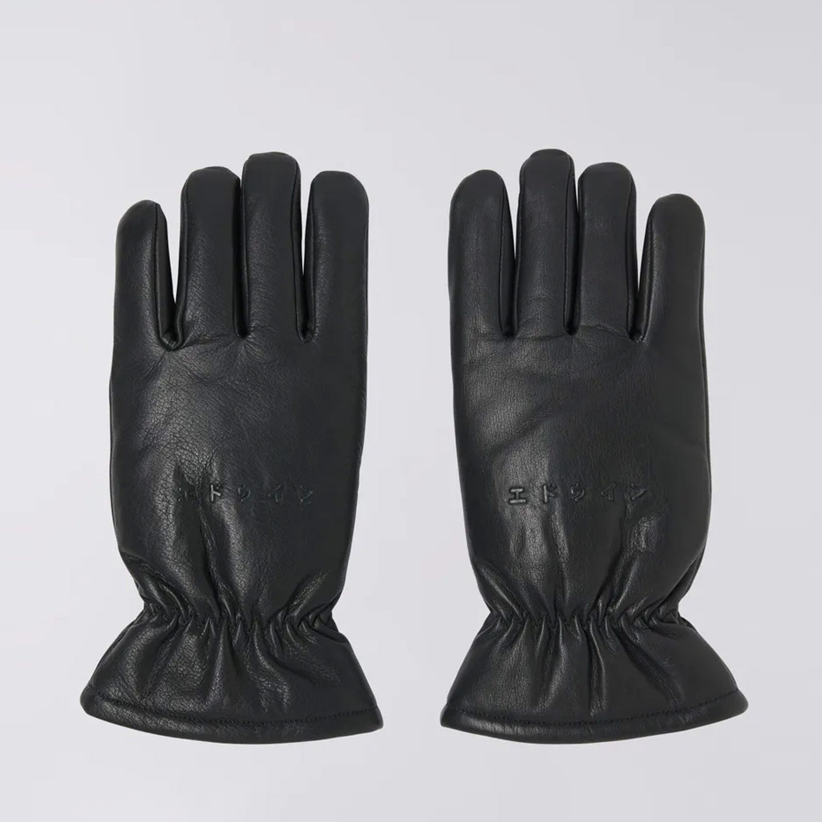 Edwin Leather Gloves black