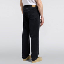 Loose Fit Kaihara Right Hand Black Denim 13oz black dark used Edwin Jeans