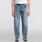 Loose Fit Kurabo Recycle Red Selvage Denim blue light used