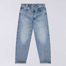 Loose Fit Kurabo Recycle Red Selvage Denim blue light used