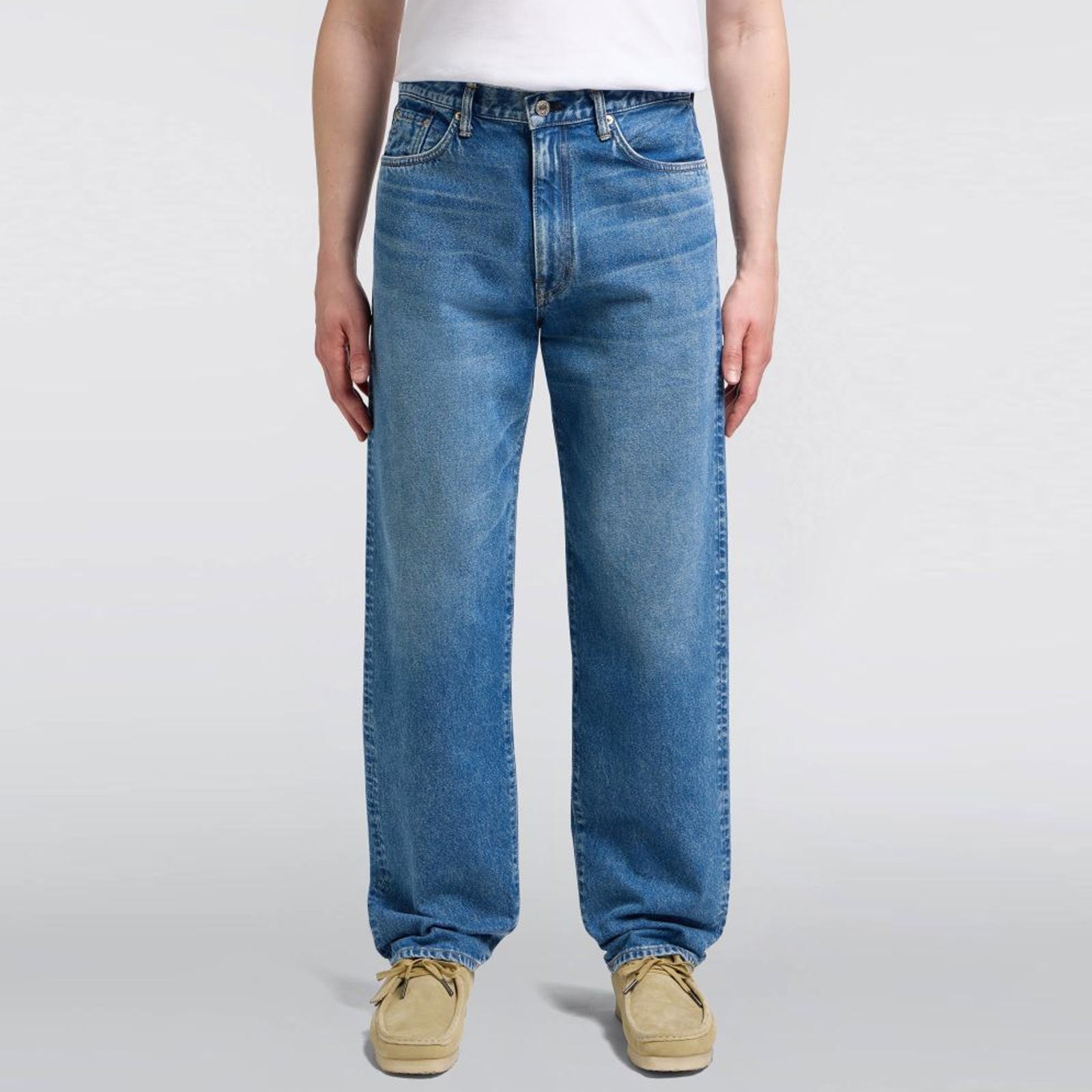 Loose Fit blue mid light used Edwin Jeans
