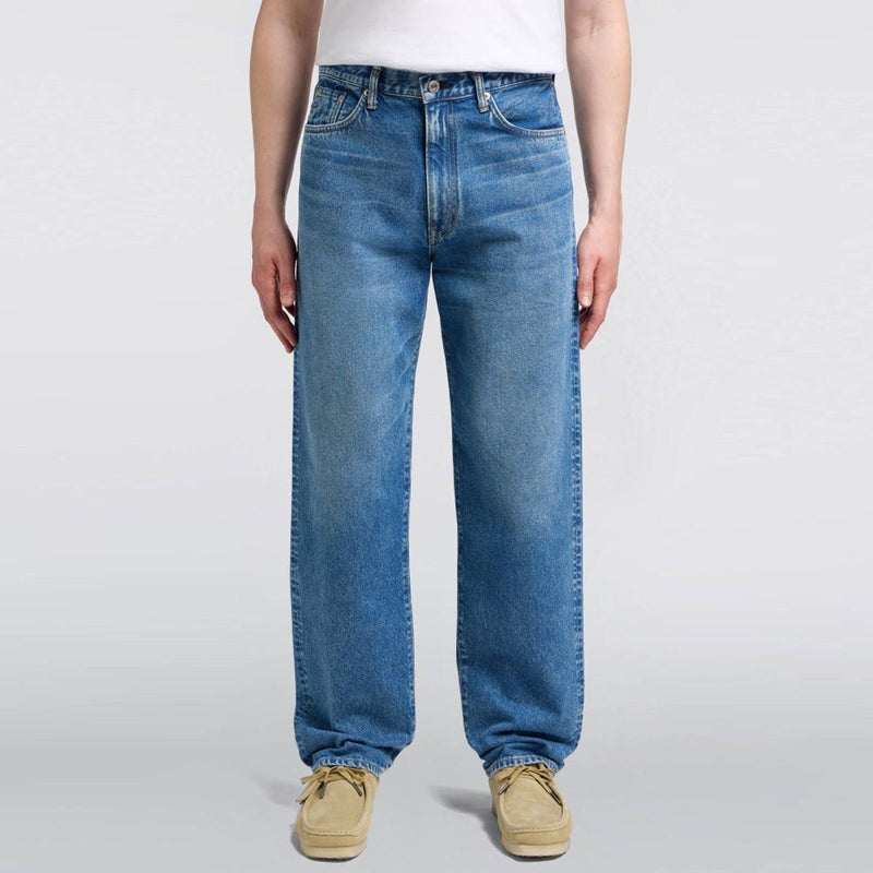 Loose Fit blue mid light used Edwin Jeans