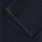 Loose Tapered Kaihara Pure Indigo Stretch Denim Blue rinsed