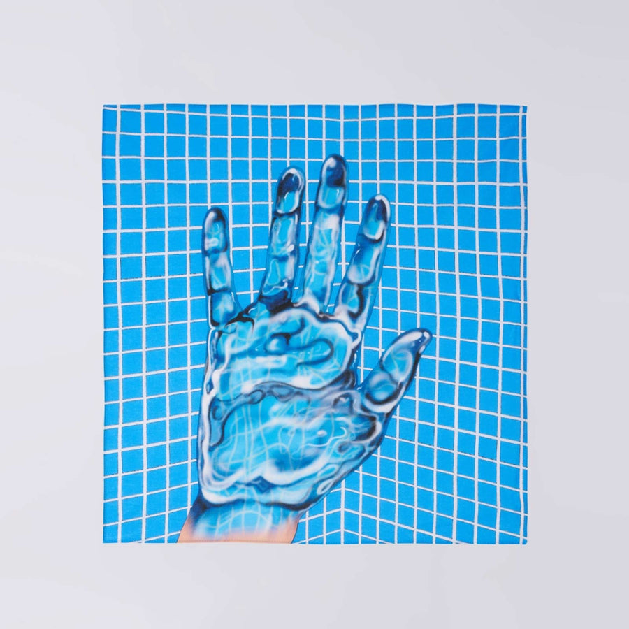 Miki Kim Bandana blue Edwin Jeans