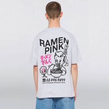 Ramen Pink T-Shirt grey marl Edwin Jeans