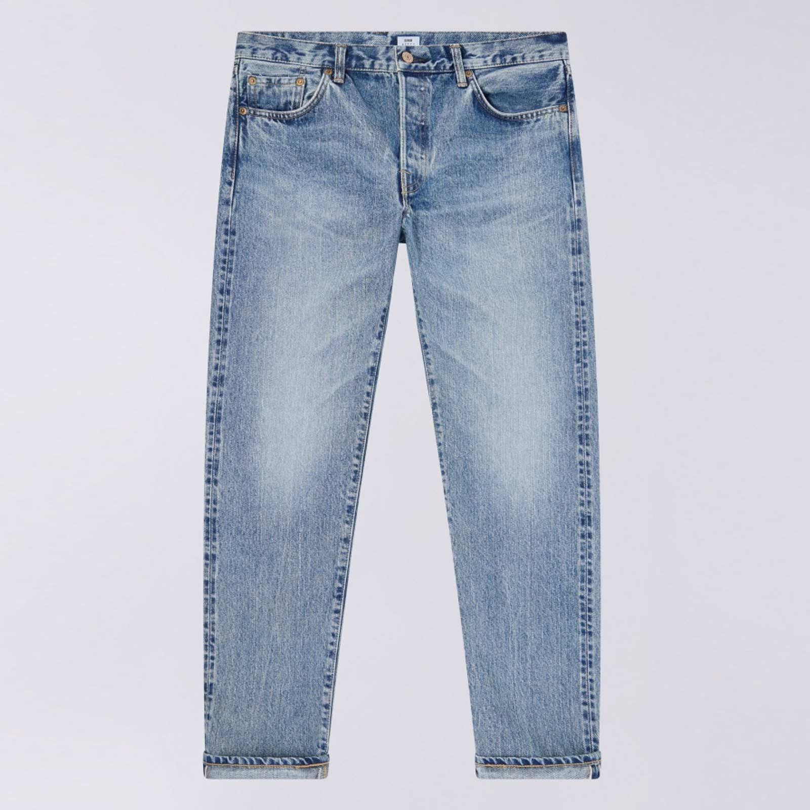 Reg Tapered Kurabo Recycle Red Selvage Denim blue light used