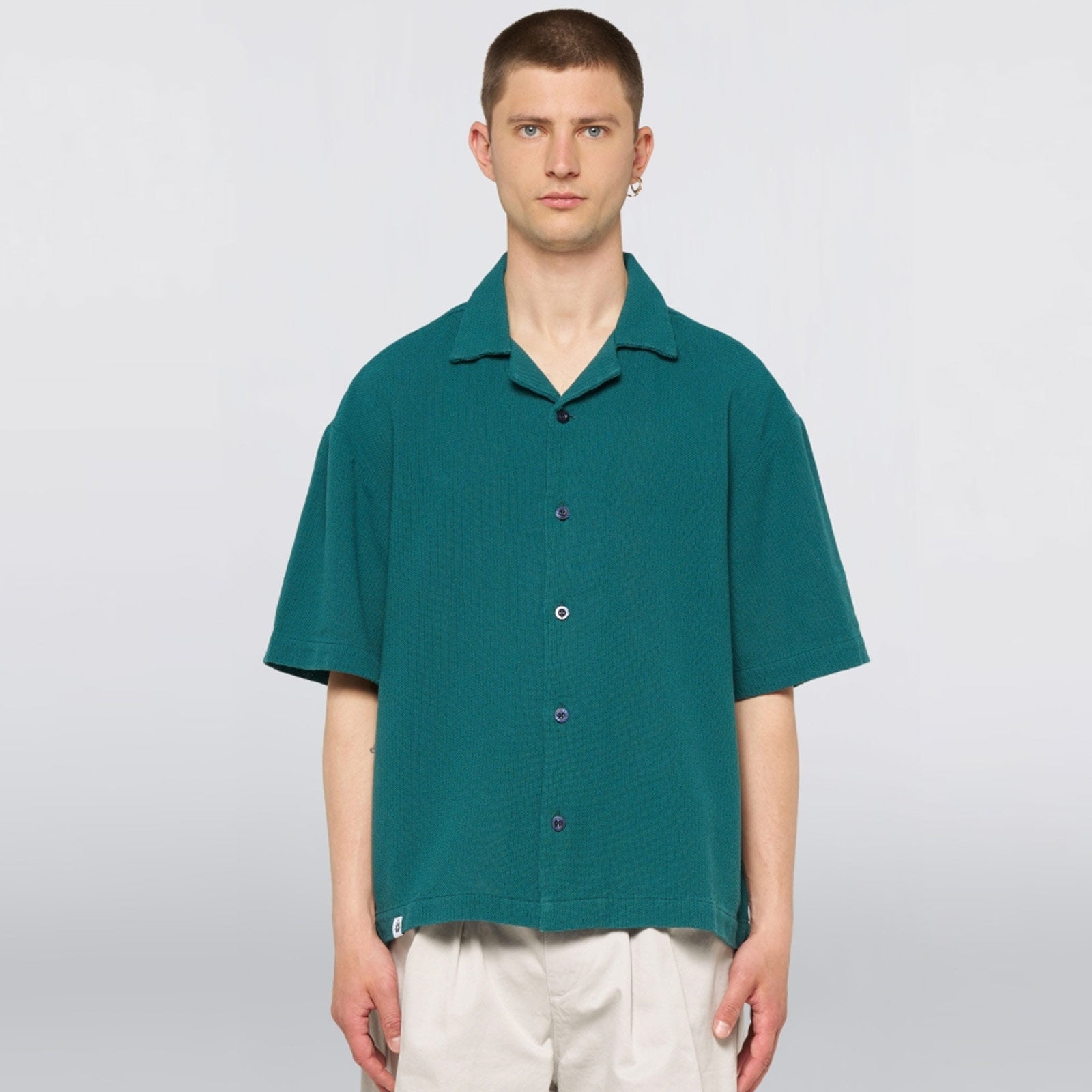 Saga S/S Shirt mediterranea Edwin Jeans
