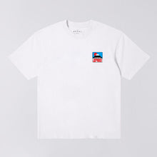 Sunset on Fuji San T-Shirt white Edwin Jeans
