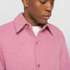 Trent Padded Overshirt LS grape nectar