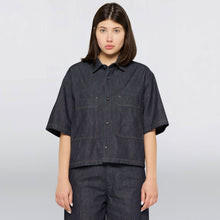 W' Delme S/S Shirt blue rinsed Edwin Jeans