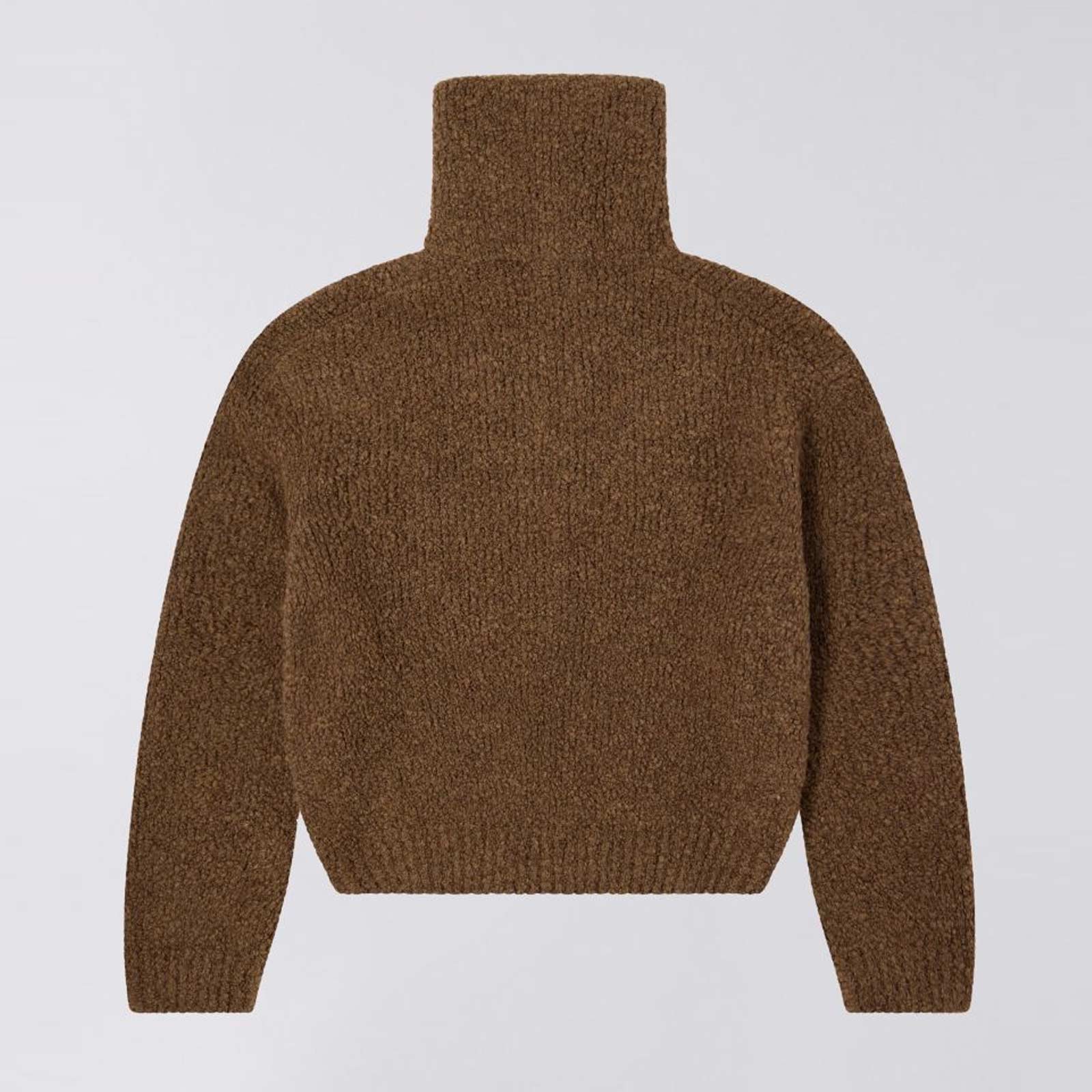 W´ Neva Half Zip Sweater taupe garment washed Edwin Jeans