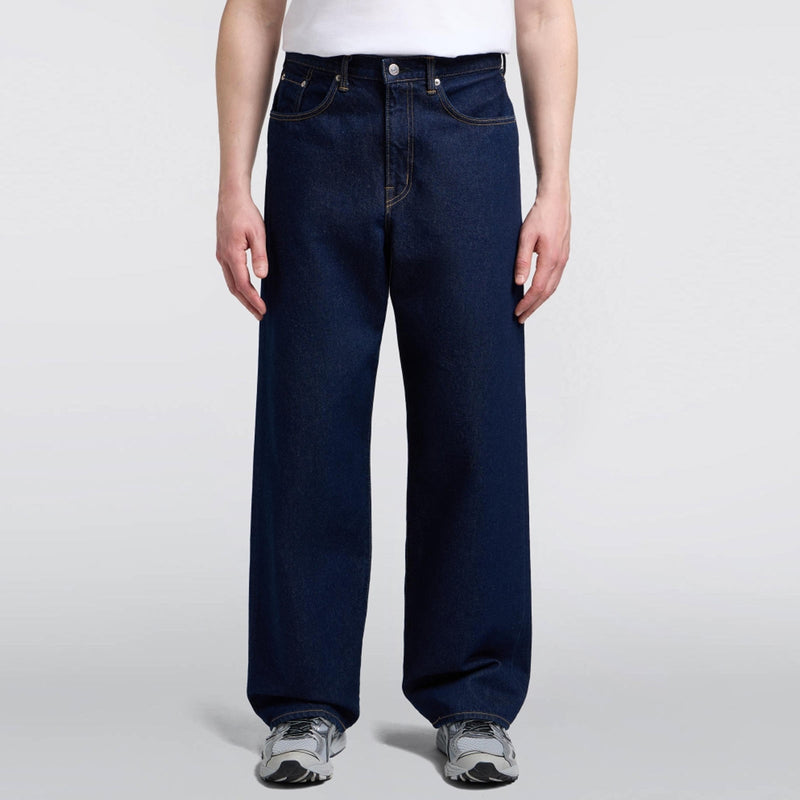 Wide Pant blue rinsed