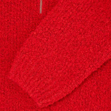 W´ Neva Half Zip Sweater fiery red garment washed Edwin Jeans