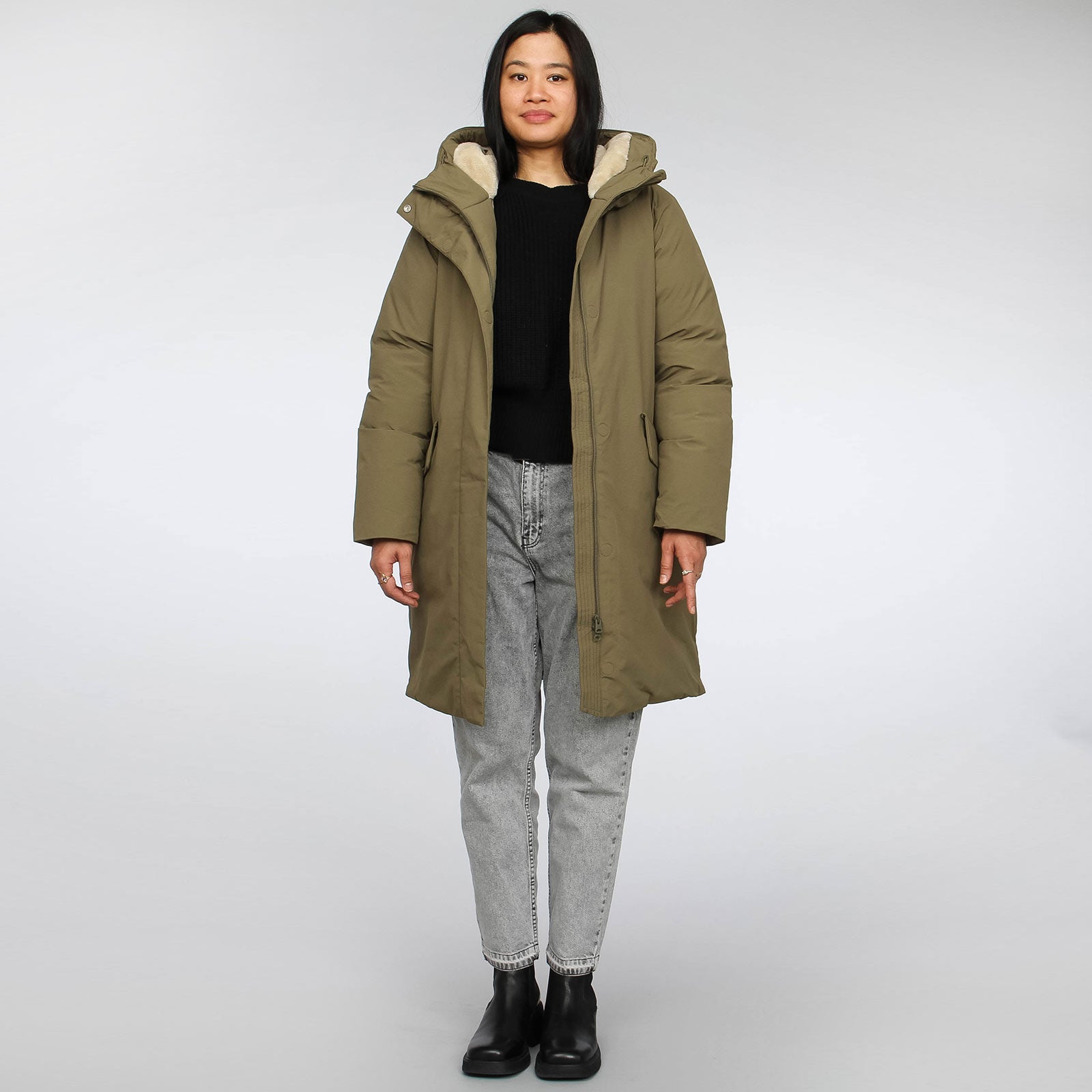 Nara Winter Jacket martini olive