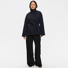 Alendra Wool Coat grey check
