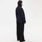 Alendra Wool Coat grey check