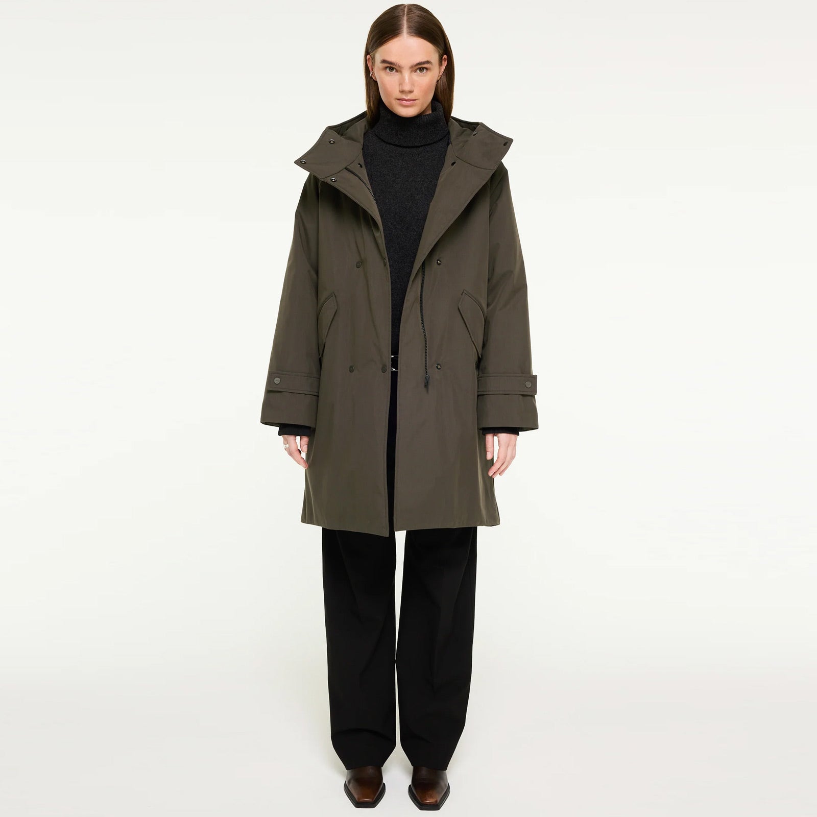 Augustina Parka deep olive Elvine