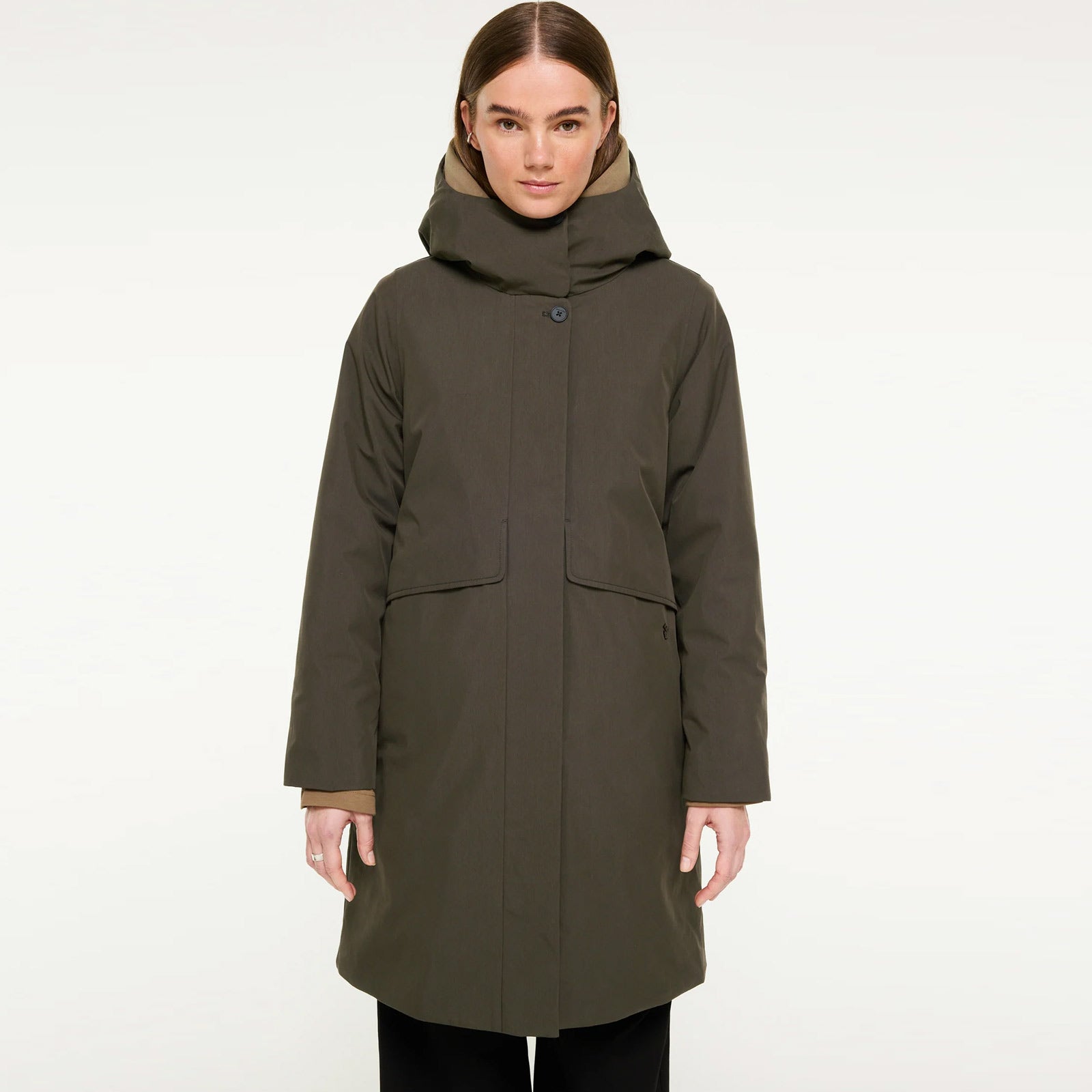 Avelyne Winter Parka deep olive Elvine