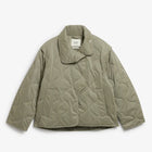 Caisa BrushLoom Jacket silver green
