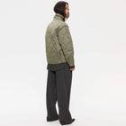 Caisa BrushLoom Jacket silver green