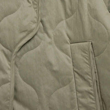 Caisa BrushLoom Jacket silver green