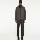 Ciaran Car Coat salt & pepper Elvine