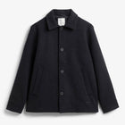 Ciaran Wool Coat navy melange