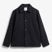 Ciaran Wool Coat navy melange
